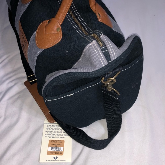 True Religion Canvas Duffle Bag - Picture 4 of 5